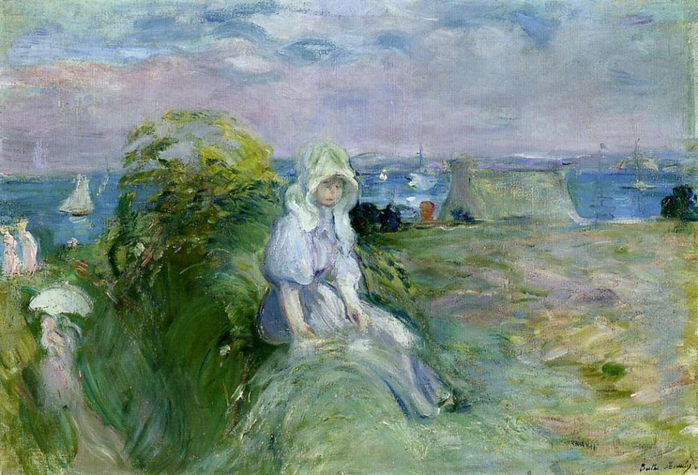 Berthe Morisot. On the cliff in Portree