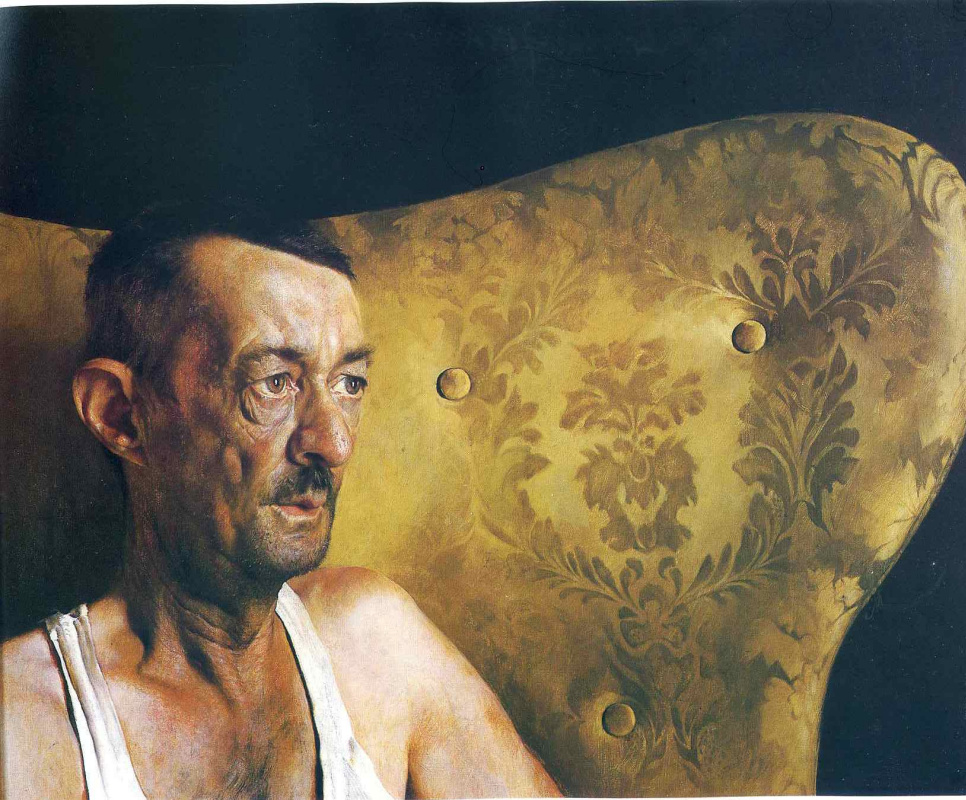 Jamie Wyeth. Porträt Shorty