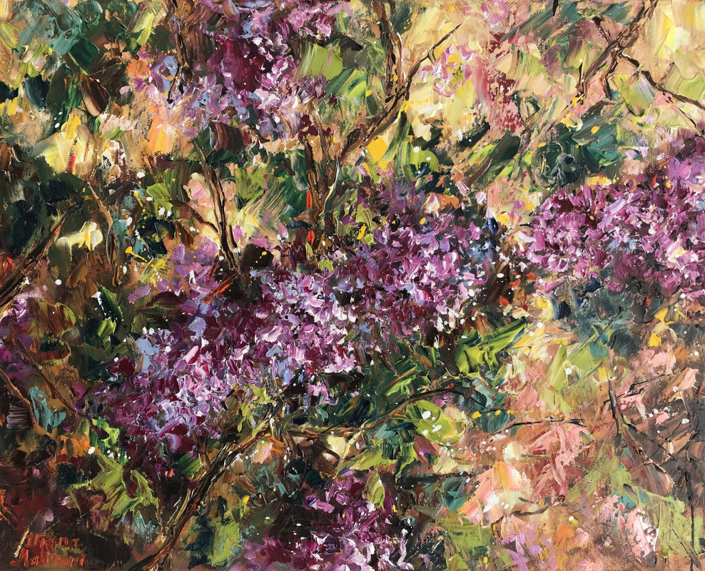 Diana Malivani. Lilac