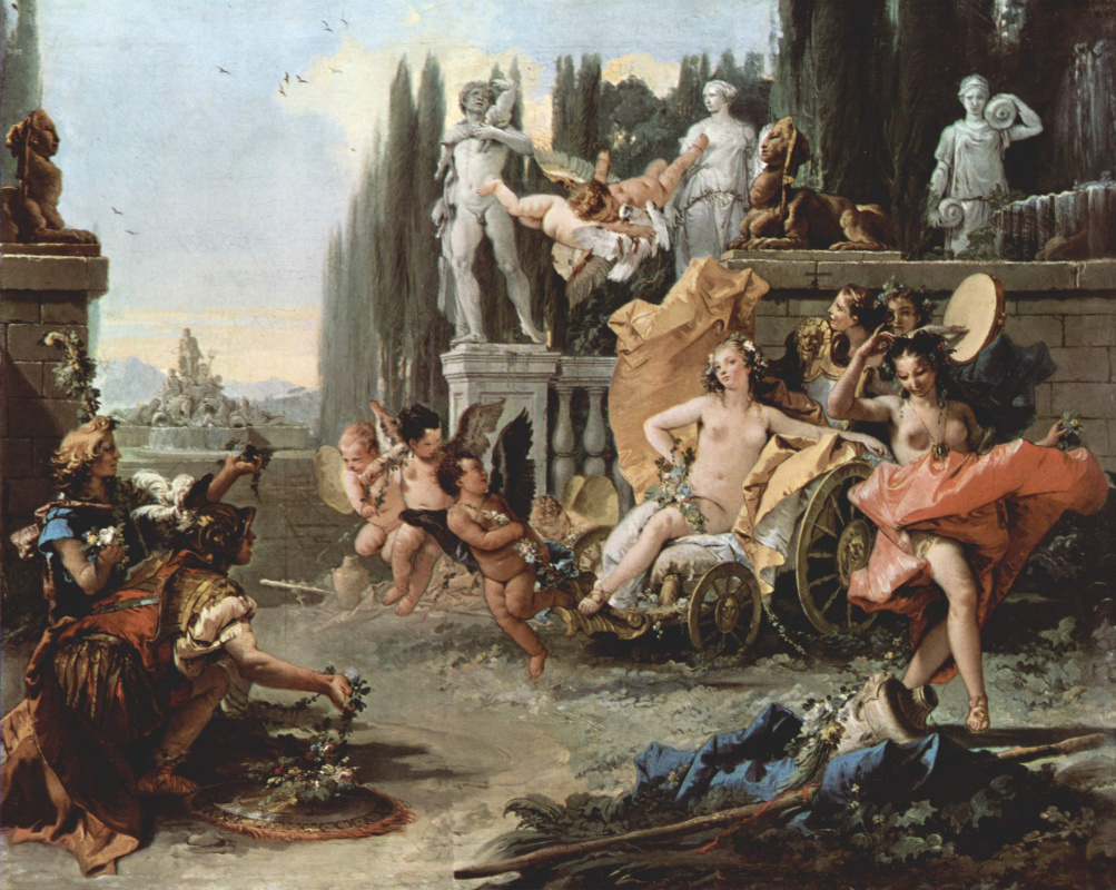 Giovanni Battista Tiepolo. Triumph of Flora