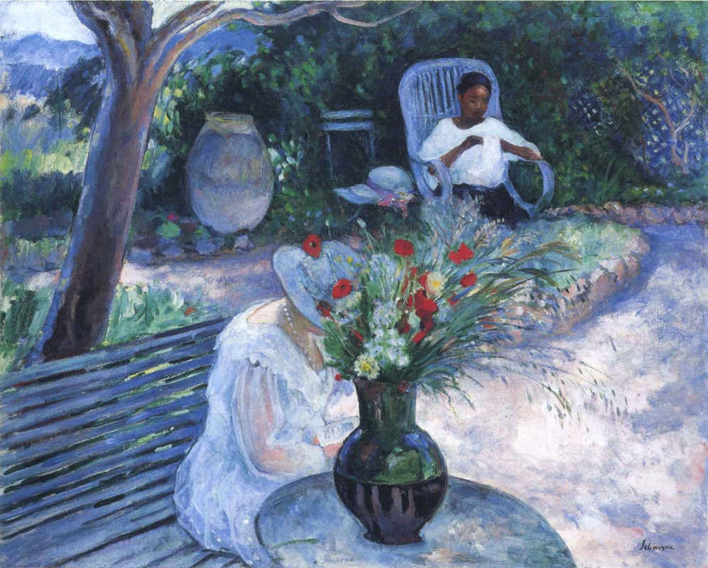 Henri Lebasque. Garden in Prades