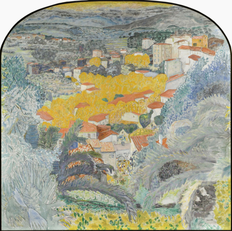 Pierre Bonnard. The view of Cannes