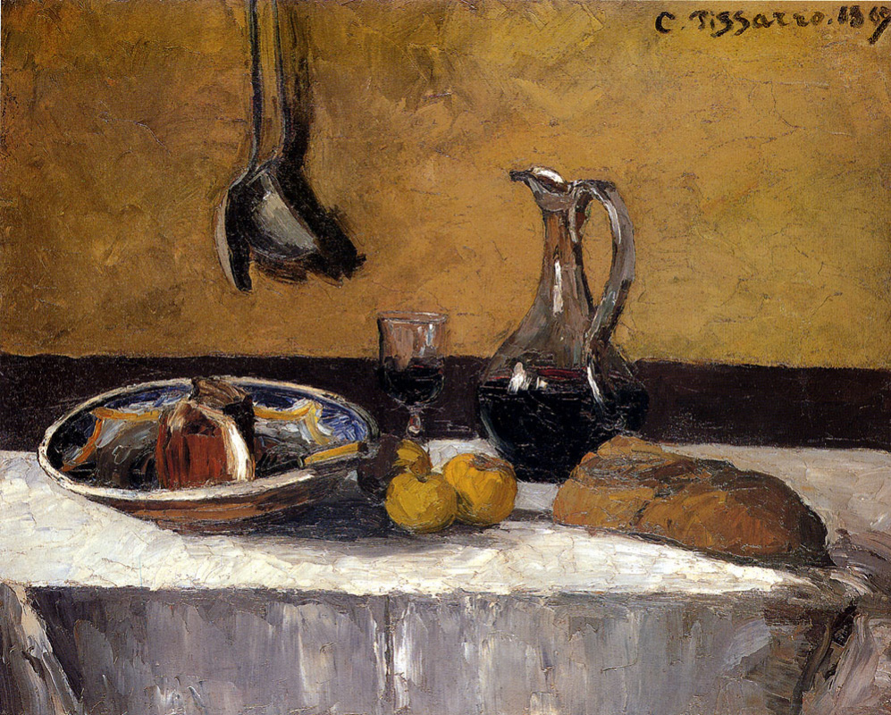 Camille Pissarro. Still life