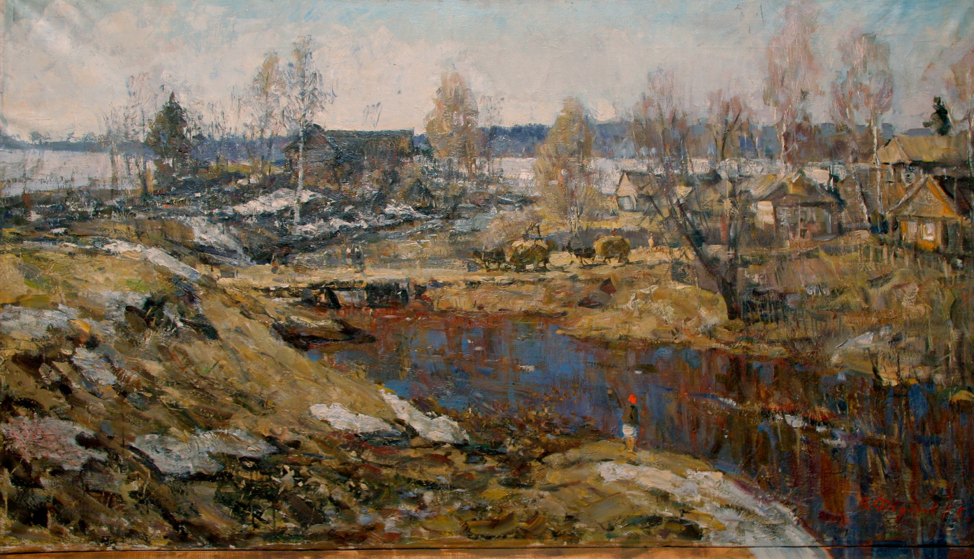 Vyacheslav Andreevich Fedorov. Spring in Zhelnykh