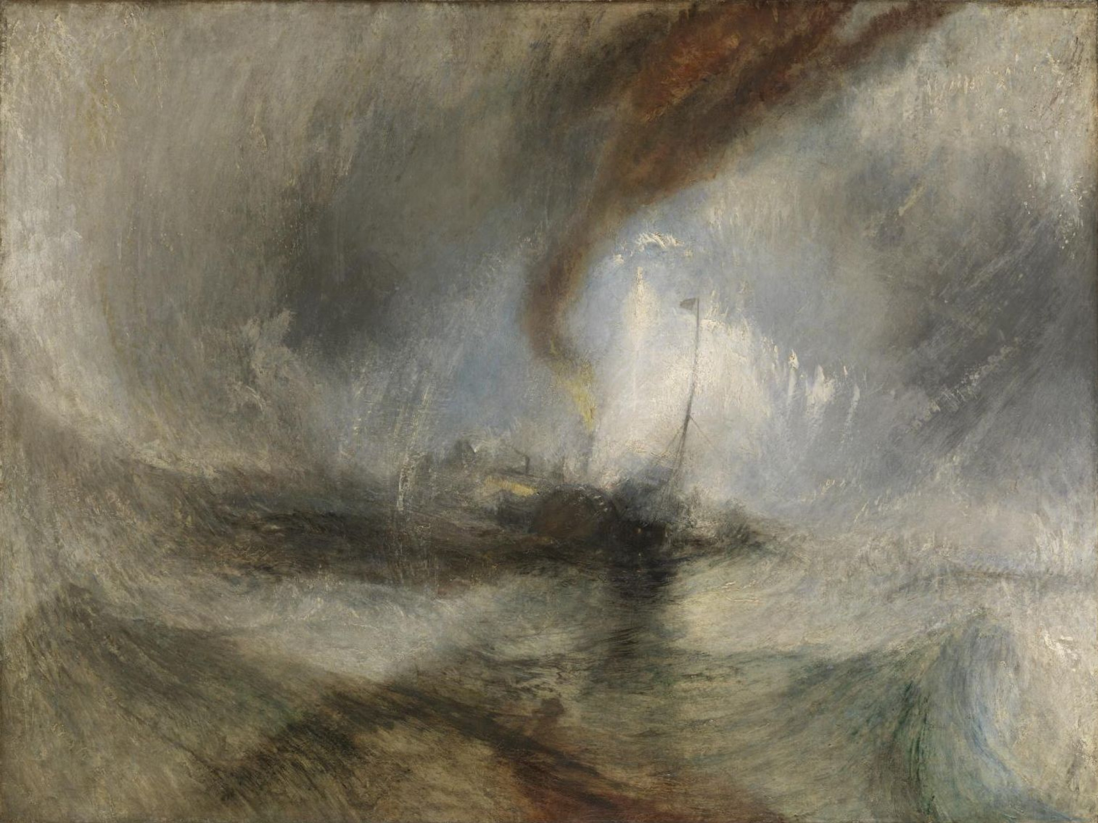 Buy a digital copy: Joseph Mallord William Turner - Tormenta de