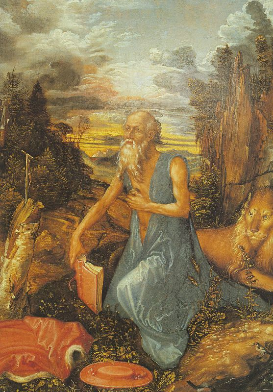Albrecht Durer. Heiliger Hieronymus