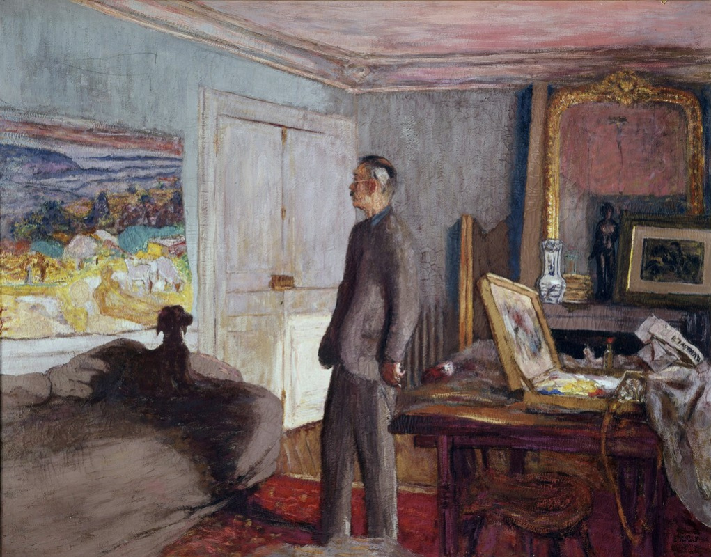 Jean Edouard Vuillard. Pierre Bonnard. Studio portrait