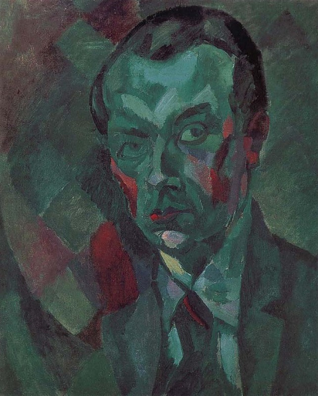 Robert Delaunay. Self-portrait