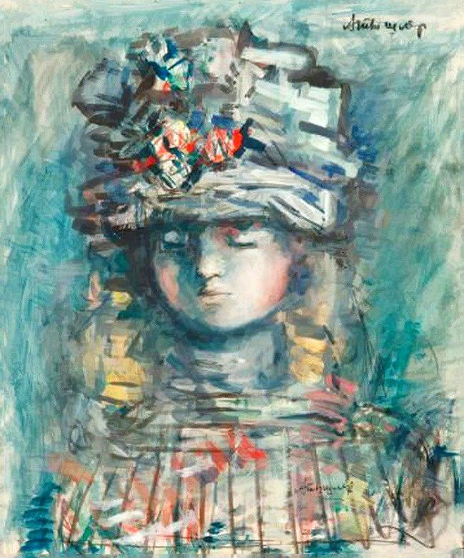 Alexander Grigoryevich Tyshler. Portrait of a girl