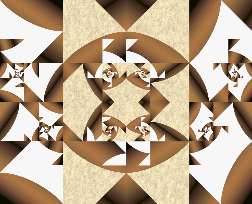 Juri Nikolajewitsch Safonow (Juri Safonow). "Geometrischer Surrealismus" - Fraktalität von Fibonacci-Zahlen