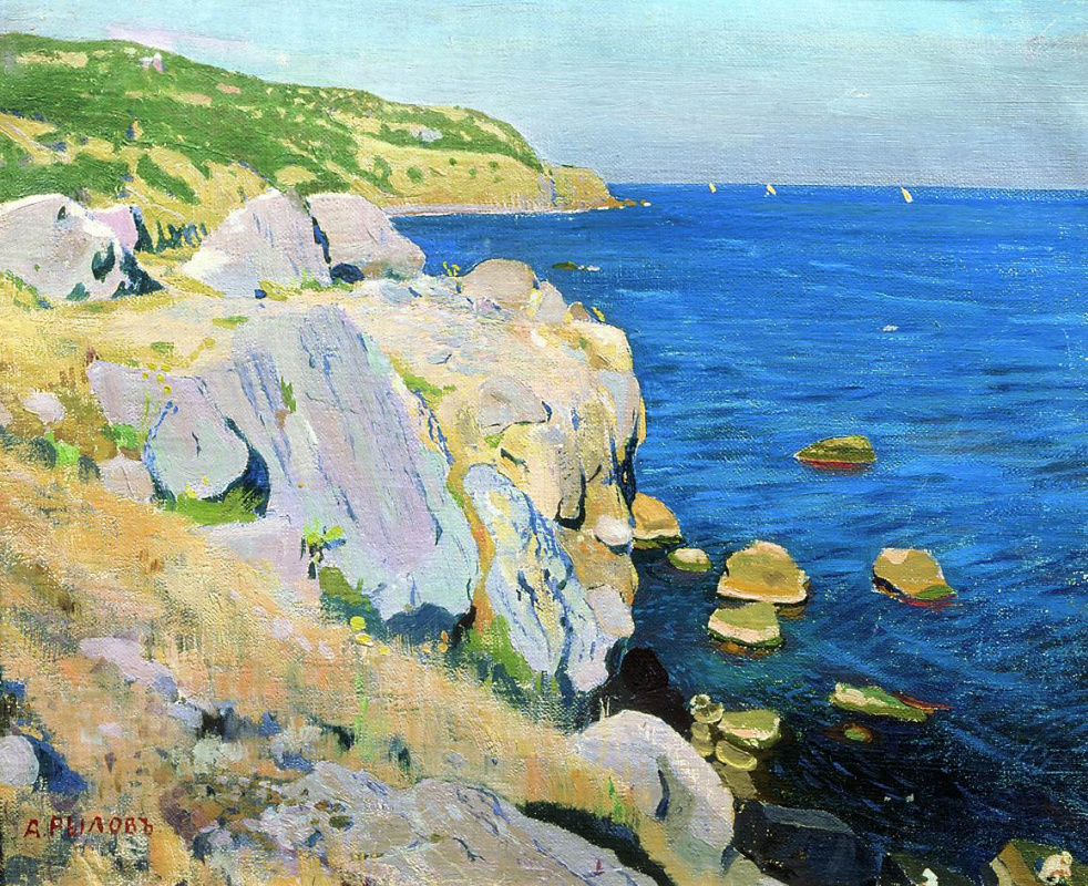 Arkady Alexandrovich Rylov. Rocks in Kekeneiz