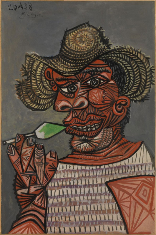 Pablo Picasso. Man with Lollipop