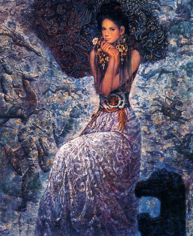 chong ping chen - 画家的生平,著名的作品,展览
