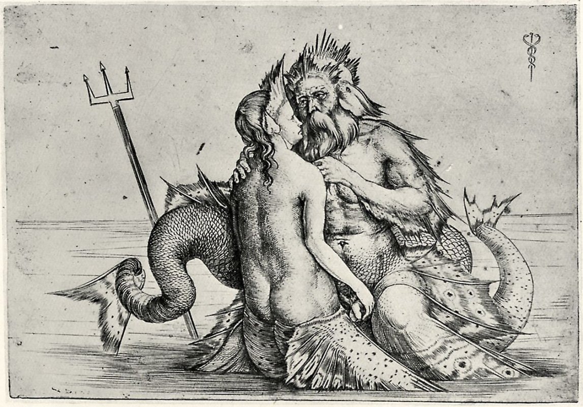 Jacopo de Barbary. Triton and nymph