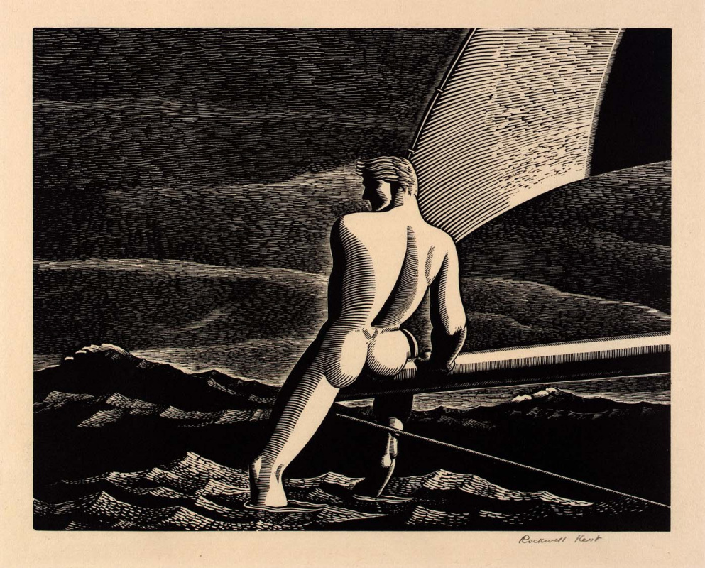 Rockwell Kent. The wind