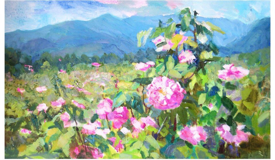 Victoria Korkishko. "Crimean rose"