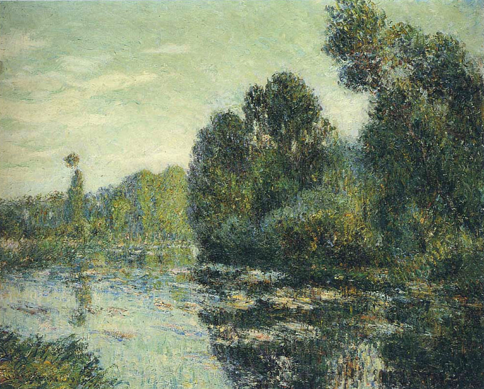 Gustave Loiseau. The river Ayr