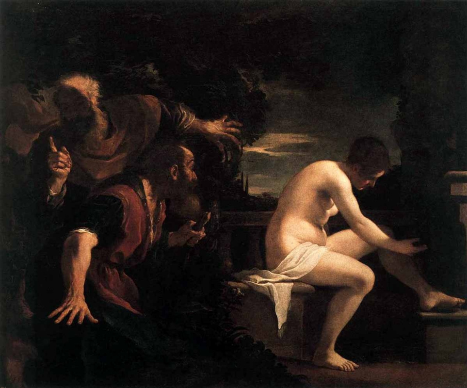 Giovanni Francesco Guercino. Susanna and the elders