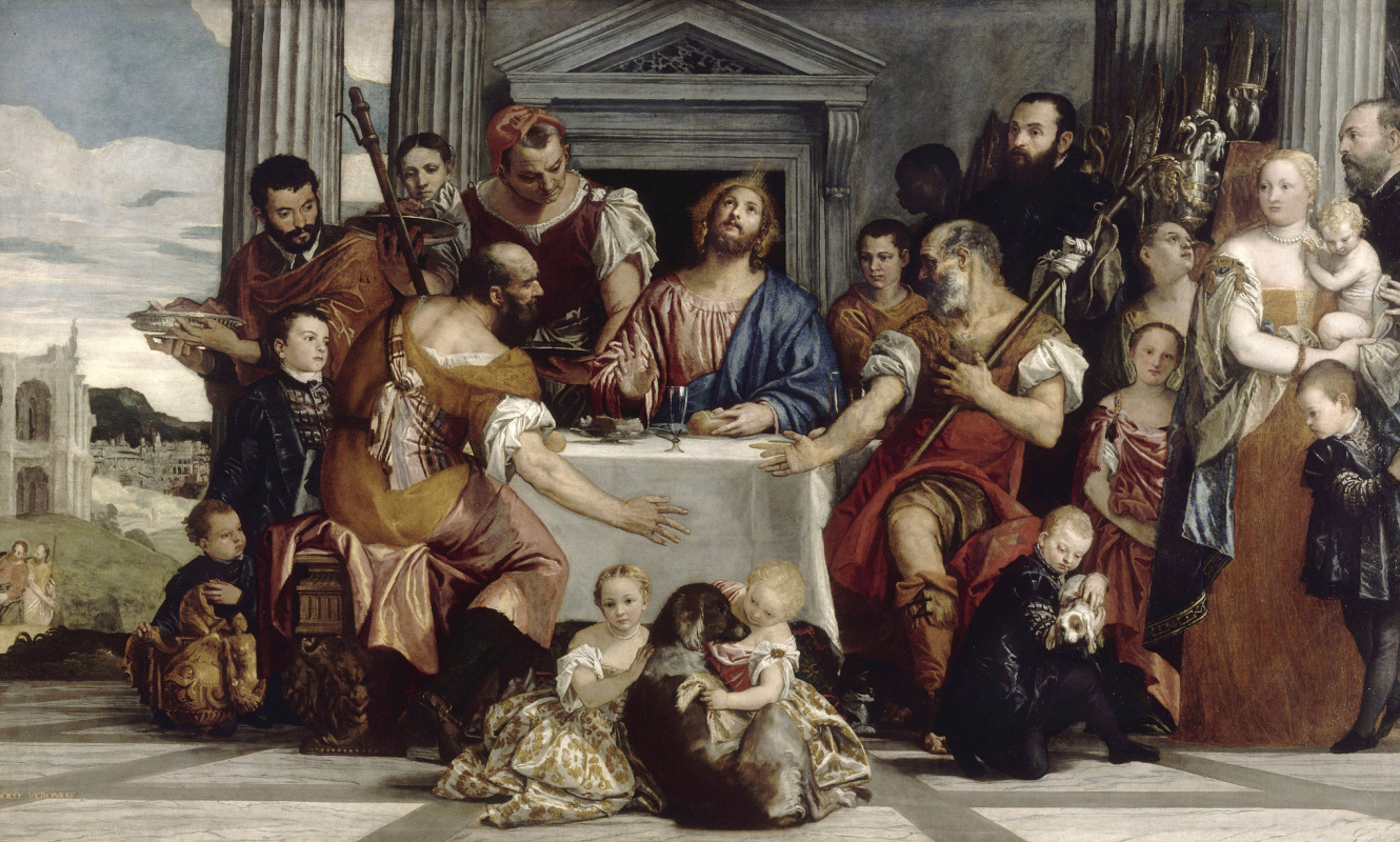 Paolo Veronese. Dinner at Emmaus