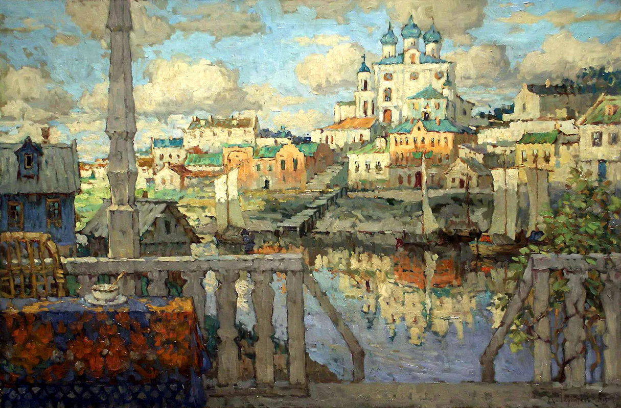 Konstantin Ivanovich Gorbatov. Pskov