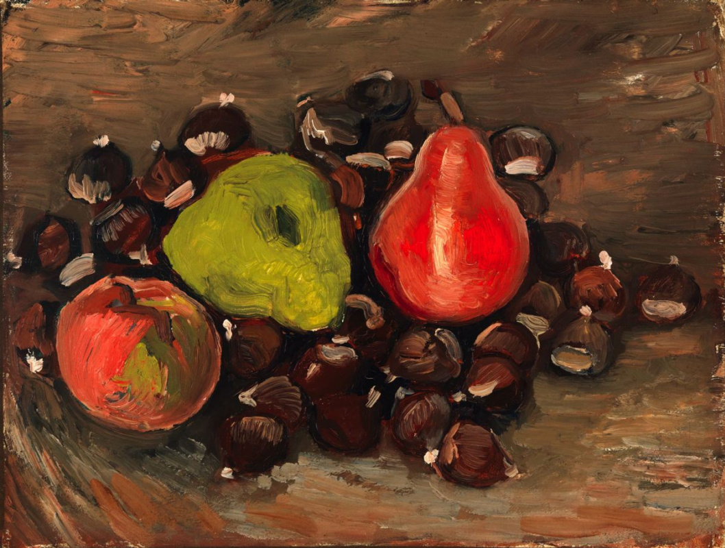 Вінсент Ван Гог. Натюрморт с фруктами и каштанами