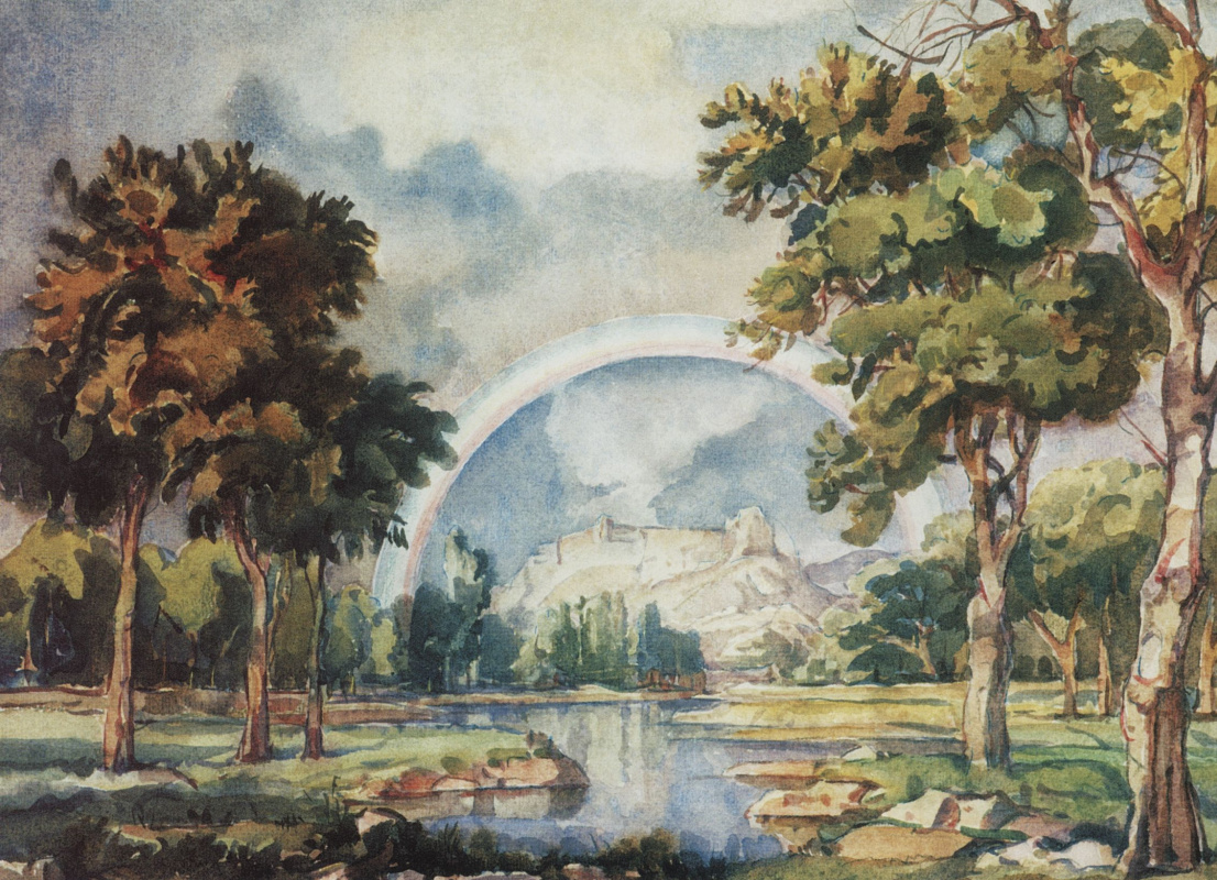 Konstantin Fedorovich Bogaevsky. Rainbow