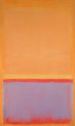 Rothko Mark. 无题（橙色，蓝色红色）