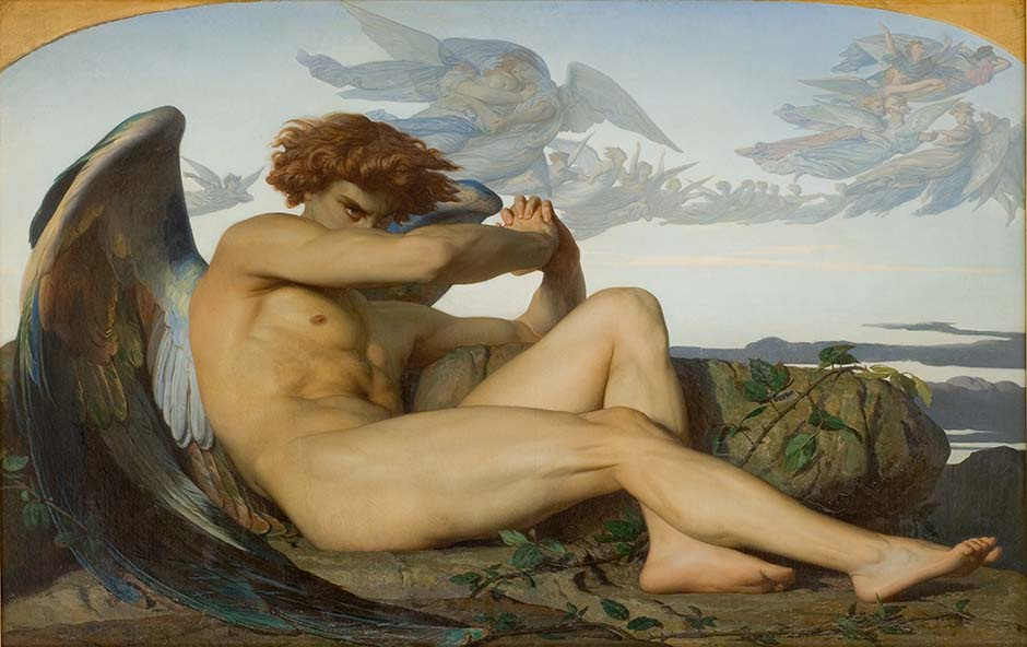 Alexandre Cabanel. Fallen angel