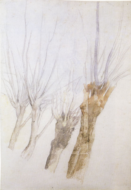 Edgar Degas. Four willows
