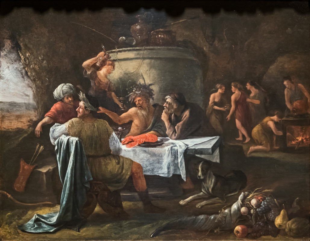 Jan Steen. 忒修斯和Aheloy