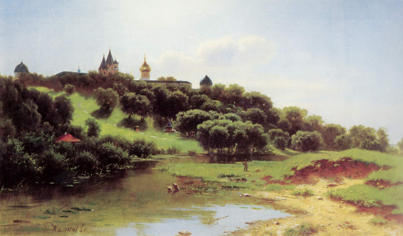 Lev Lvovich Kamenev. The Savino-Storozhevsky monastery near Zvenigorod