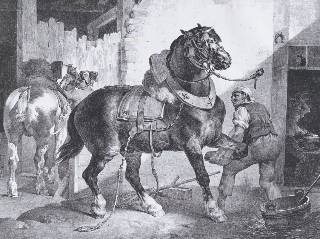 Théodore Géricault. French blacksmith