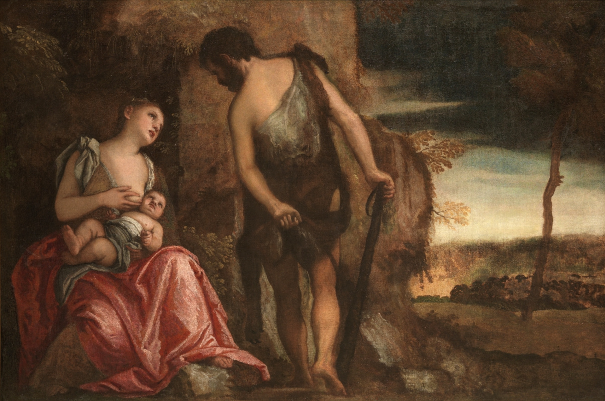 Paolo Veronese. Exiled Cain with his family