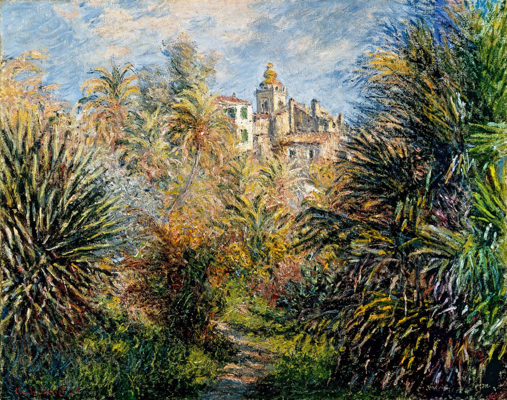 Claude Monet. The Moreno garden at Bordighera