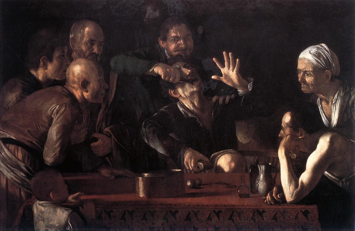 Michelangelo Merisi de Caravaggio. A dentist