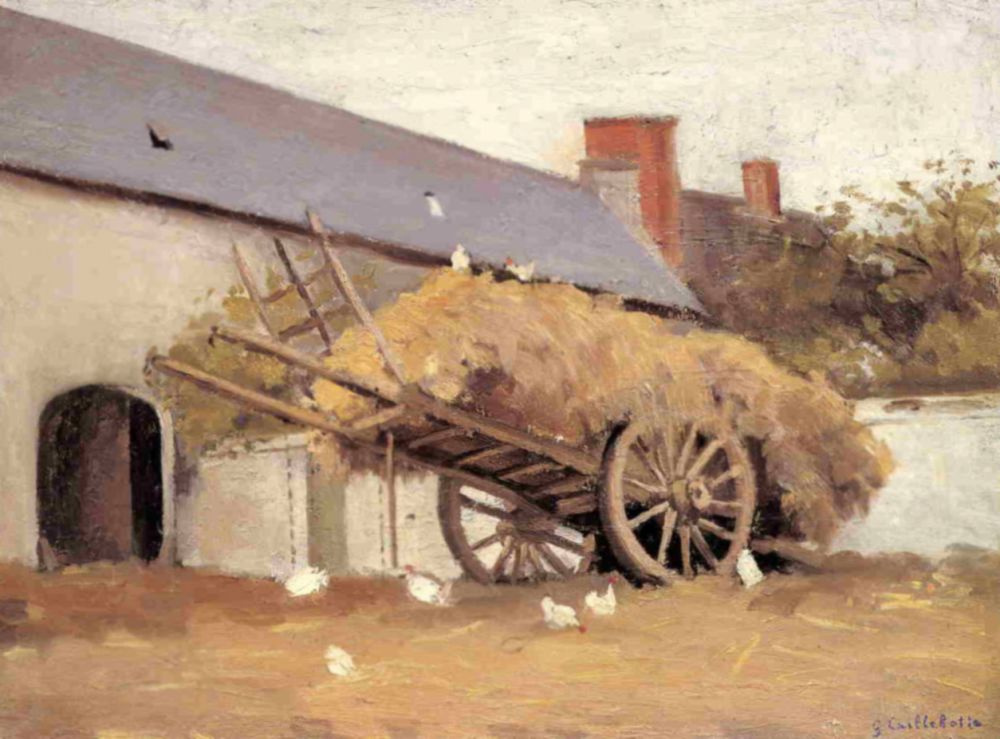 Gustave Caillebotte. Laden wagon
