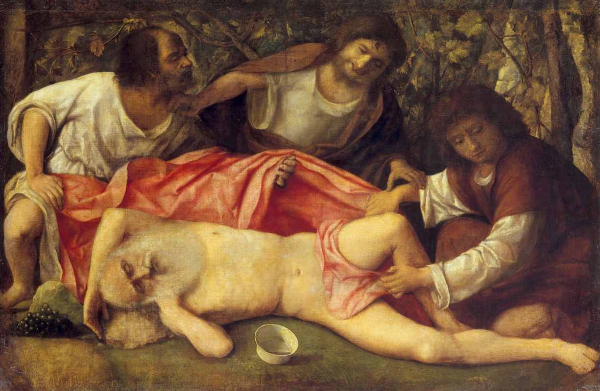 Giovanni Bellini. Drunk noah