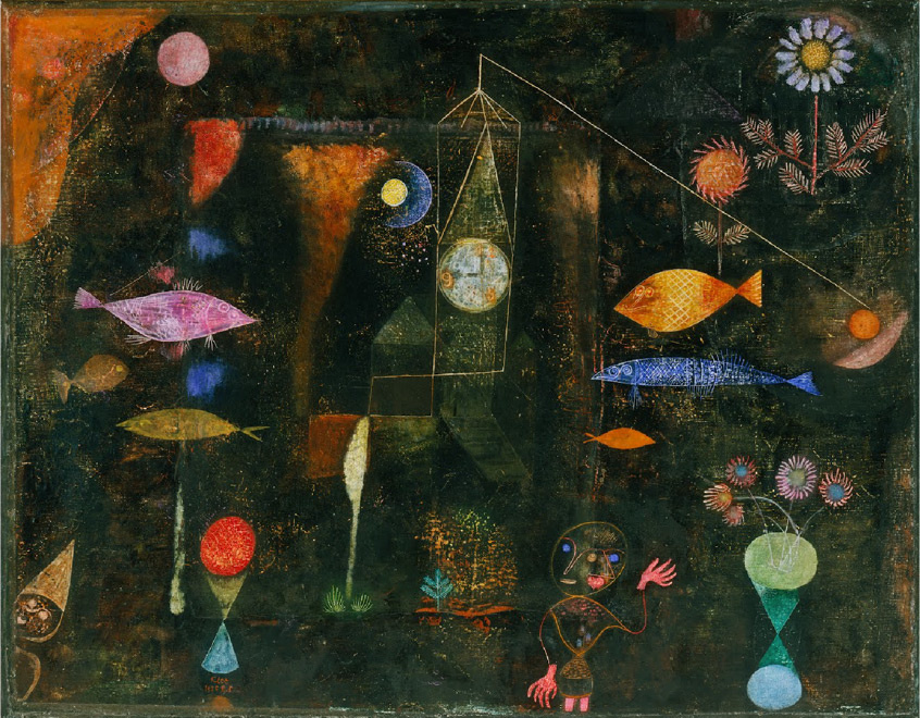 Paul Klee. Magic fish
