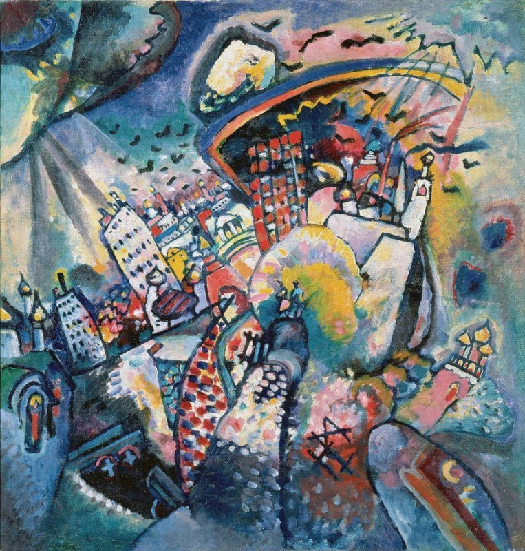 Wassily Kandinsky. Moscou Place rouge