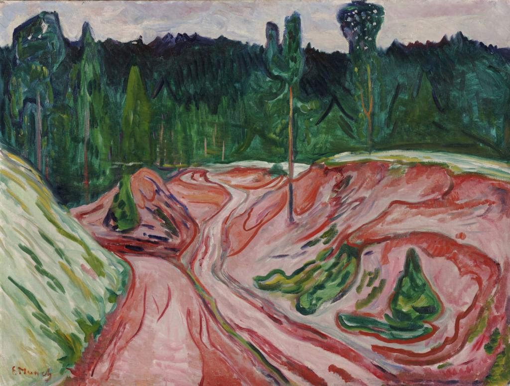 Edward Munch. Thuringian Forest