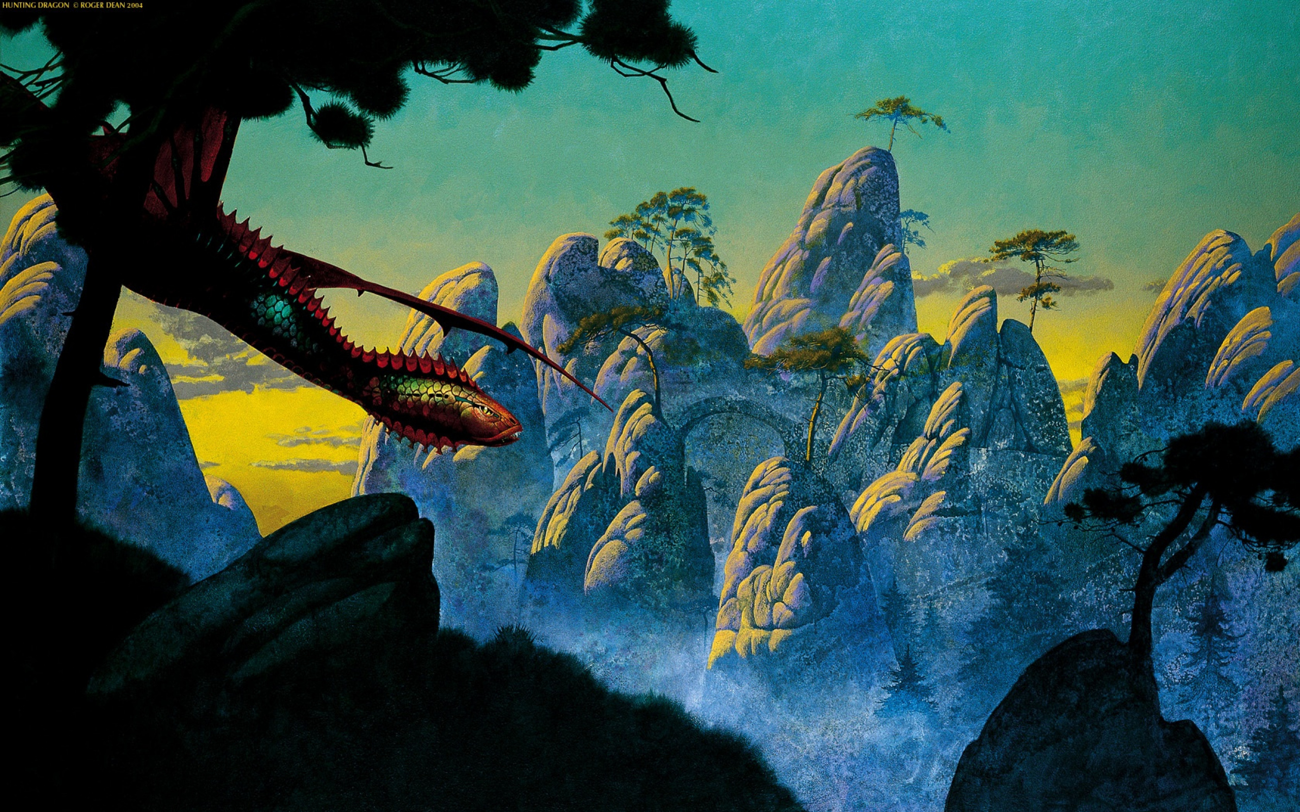The world of the dragon, XX by Roger Dean: History, Analysis