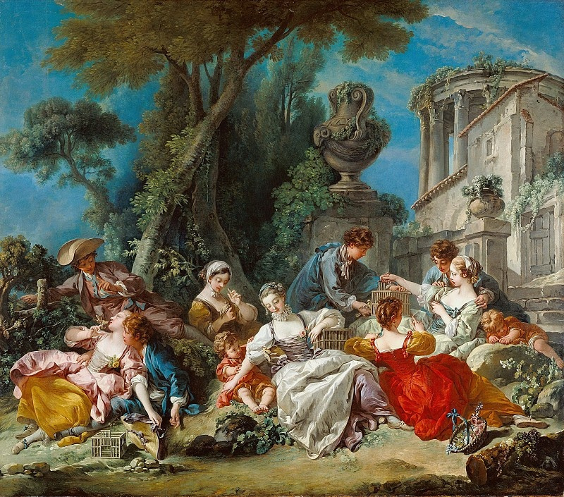 Francois Boucher. Birdcage