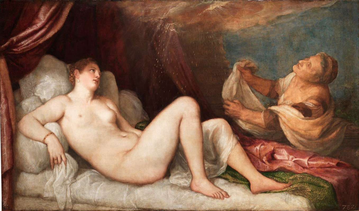 Titian Vecelli. Danae