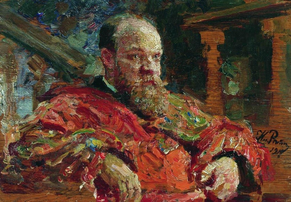 Ilya Efimovich Repin. Portrait Of N. V. Delarosa