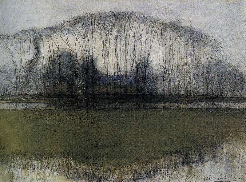 Piet Mondrian. Farm by the water