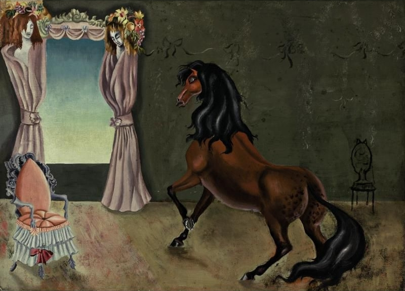 Leonora Carrington. The horse in the room