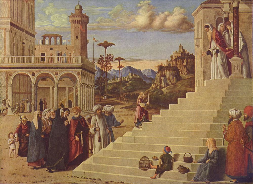 Giovanni Battista Cima da Conegliano. Introduction to the temple