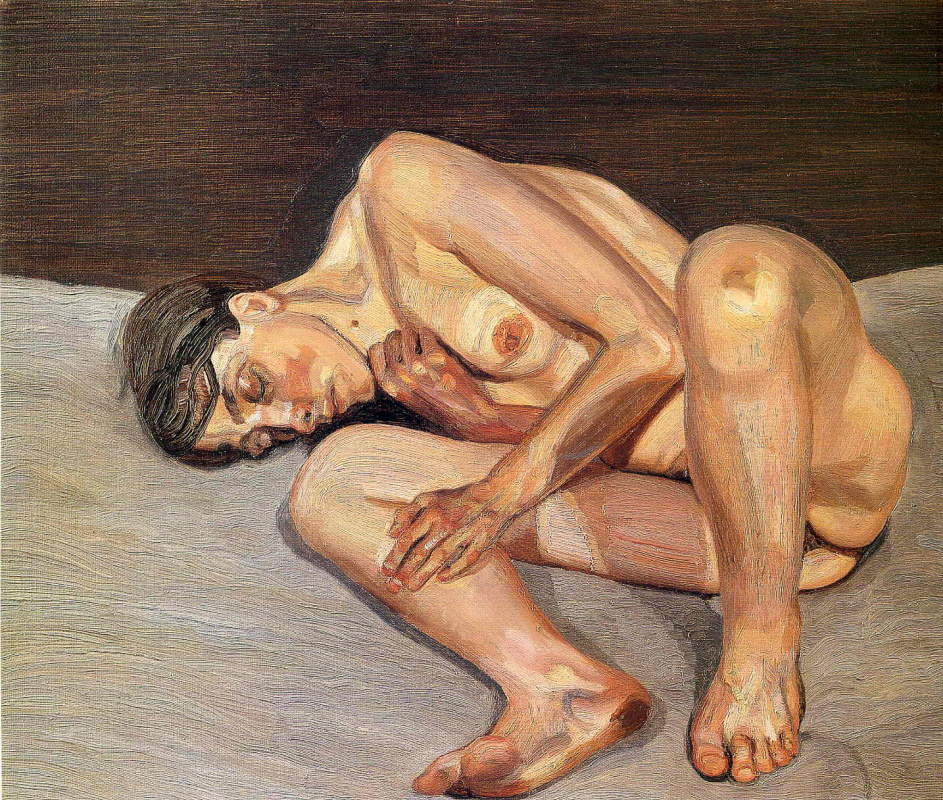 Lucien Freud. Little nude portrait