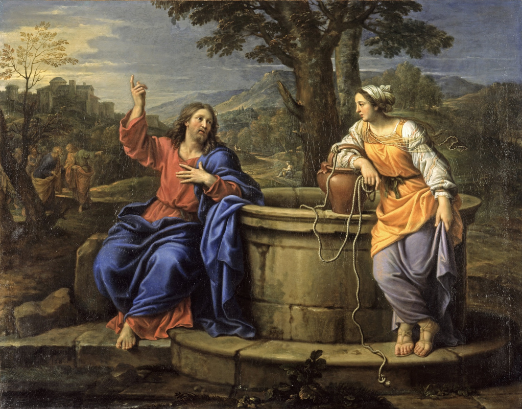 Pierre Minyar. Christ and the Samaritan Woman