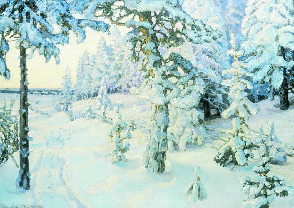 Apollinary Vasnetsov. Winter dream